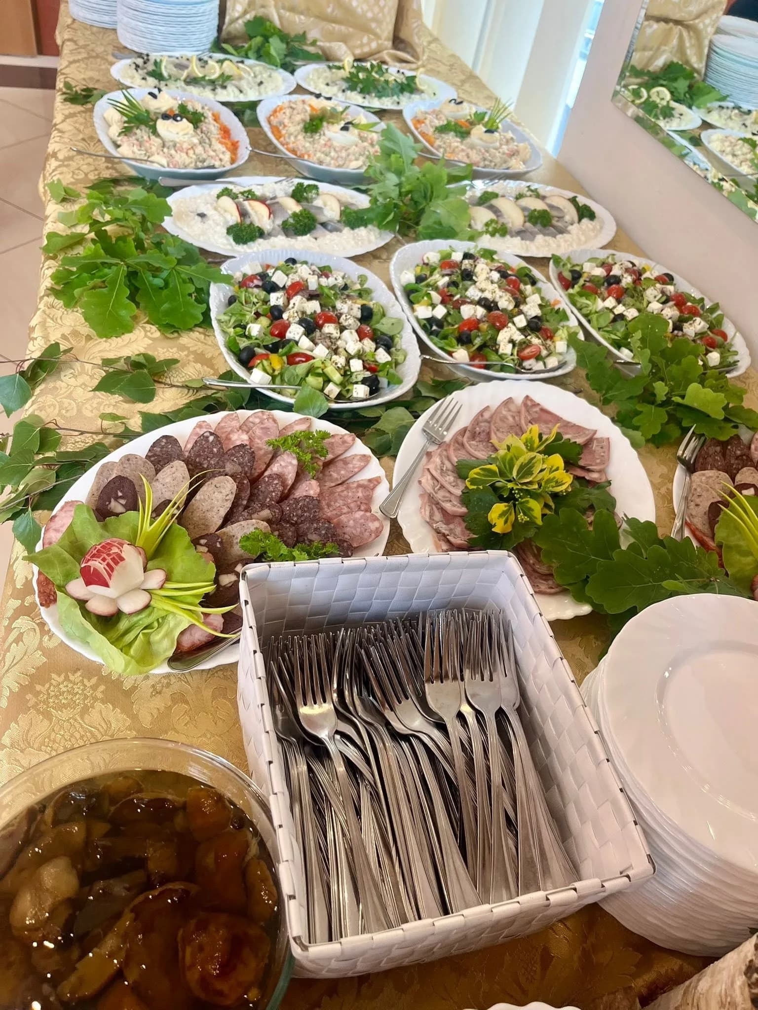 Dania z kuchni Restauracji Szkiełka
