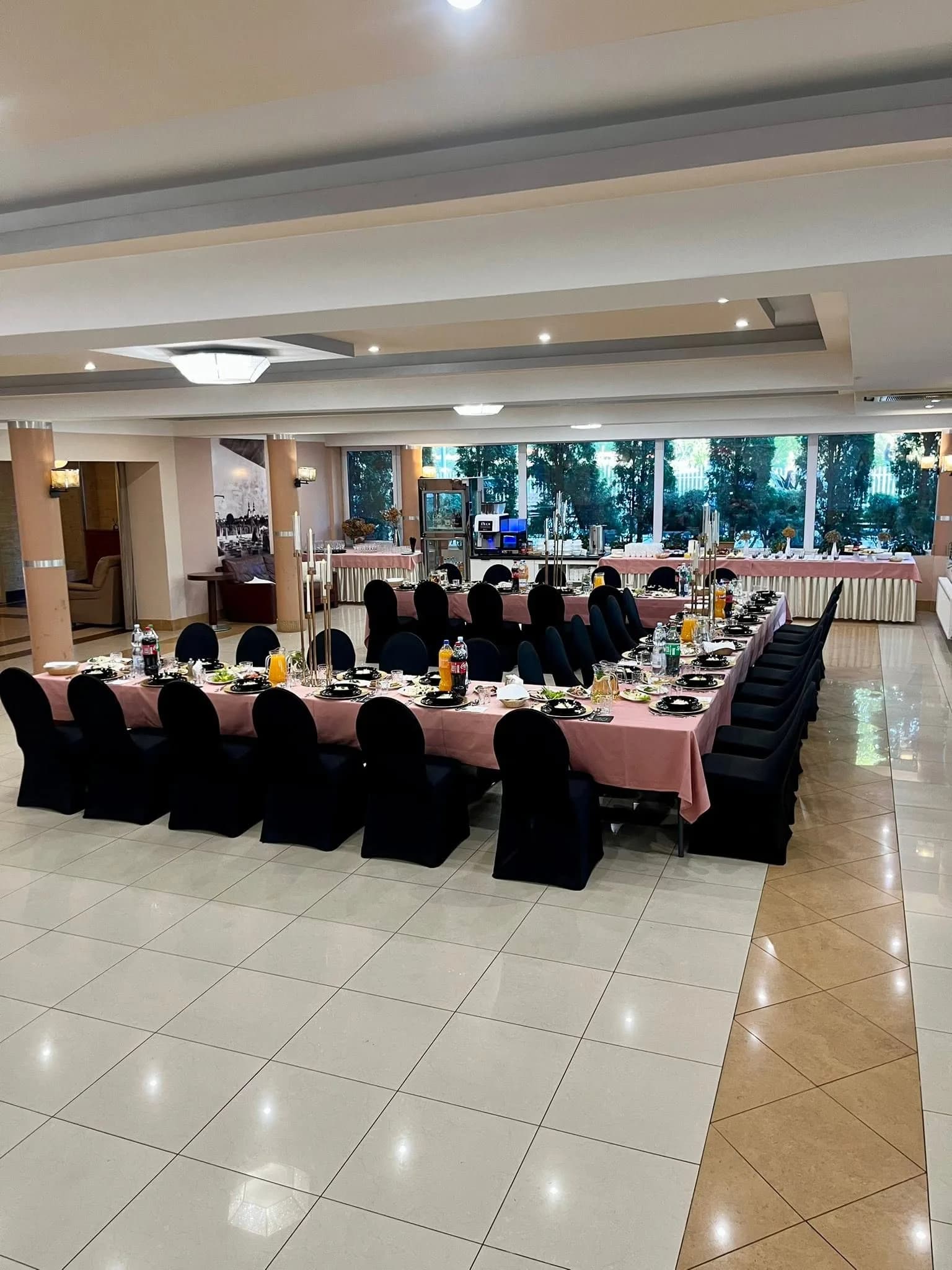 Sala na dole, Restauracja Szkiełka w Łowiczu